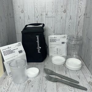 Pampered Chef Make & Take Mason Jar Set and Make & Take Snack Jar Set